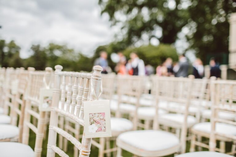 Elegant Seating Assignments with Custom Calligraphy and Laser-Etched Materials
