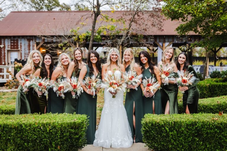 How to Make a Mismatched Bridal Party Work When Your Maids Have Wildly Different Body Types