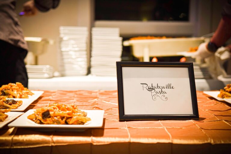 How to Pull Off a Family-Style Pasta Station Wedding That Actually Feels Like a Party
